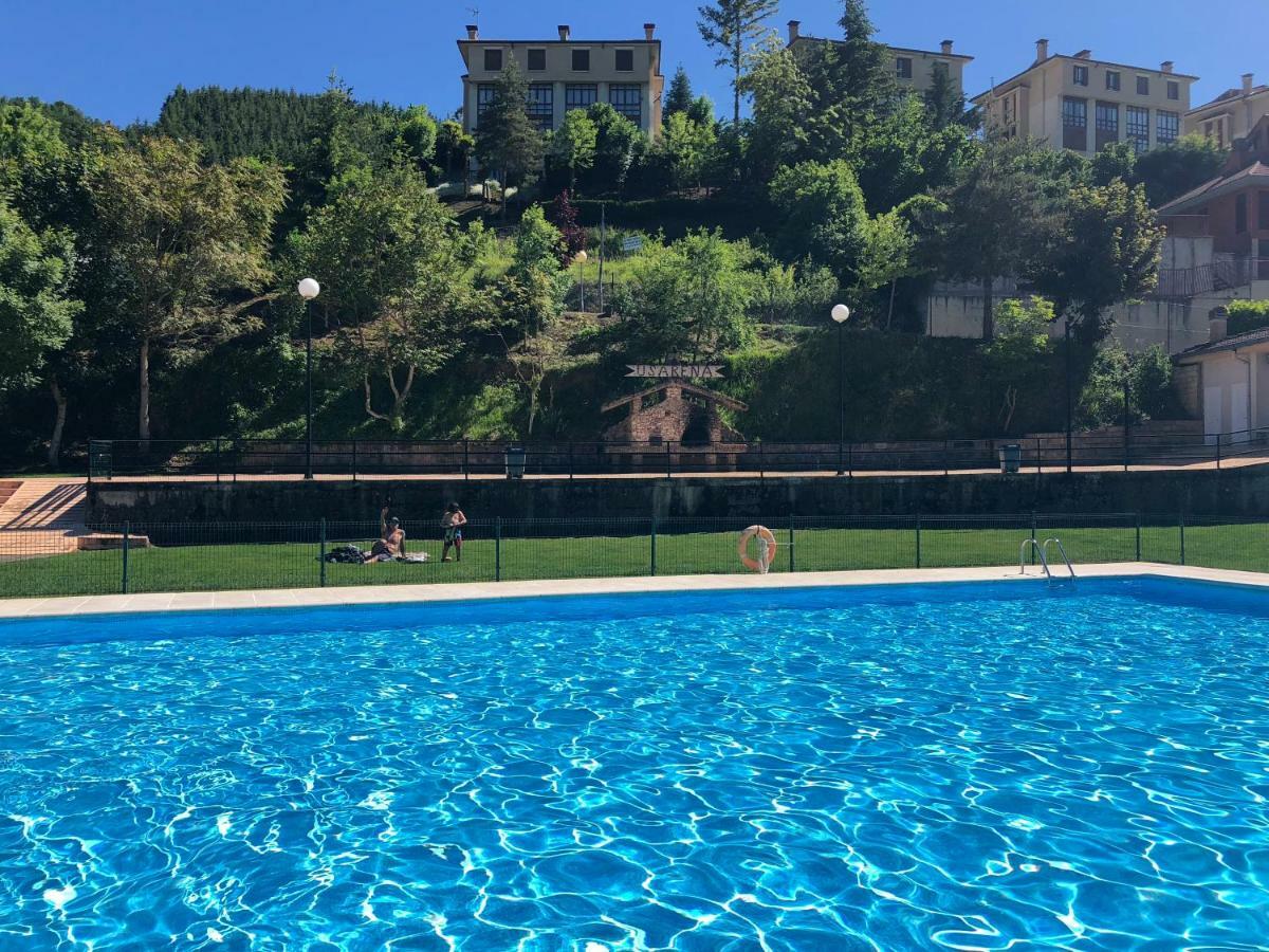 Apartamento Ezcaray Con Piscina ソラキン エクステリア 写真